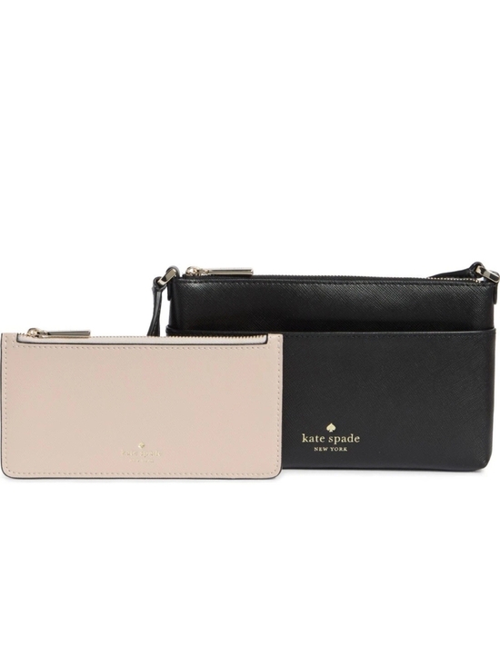 kate spade Handbags - NWT Kate Spade K7402 Sadie Crossbody Bag W/ Removable Pouch - Black